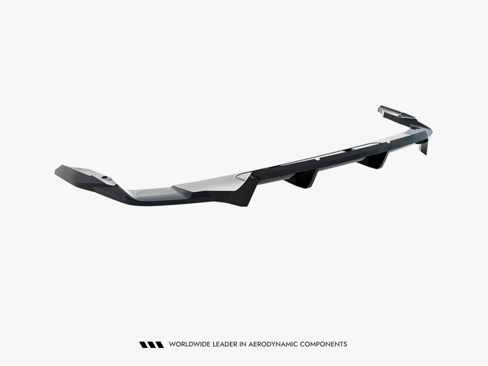 Maxton Design Rear Splitter (Vertical Bars) Audi Q7 S-Line Mk2 Facelift 2 - AU-Q7-2F2-SLINE-RD1G+RD2G - Image 6