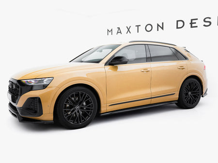 Side Skirts Diffusers V.2 Audi Q8 Mk1 Facelift