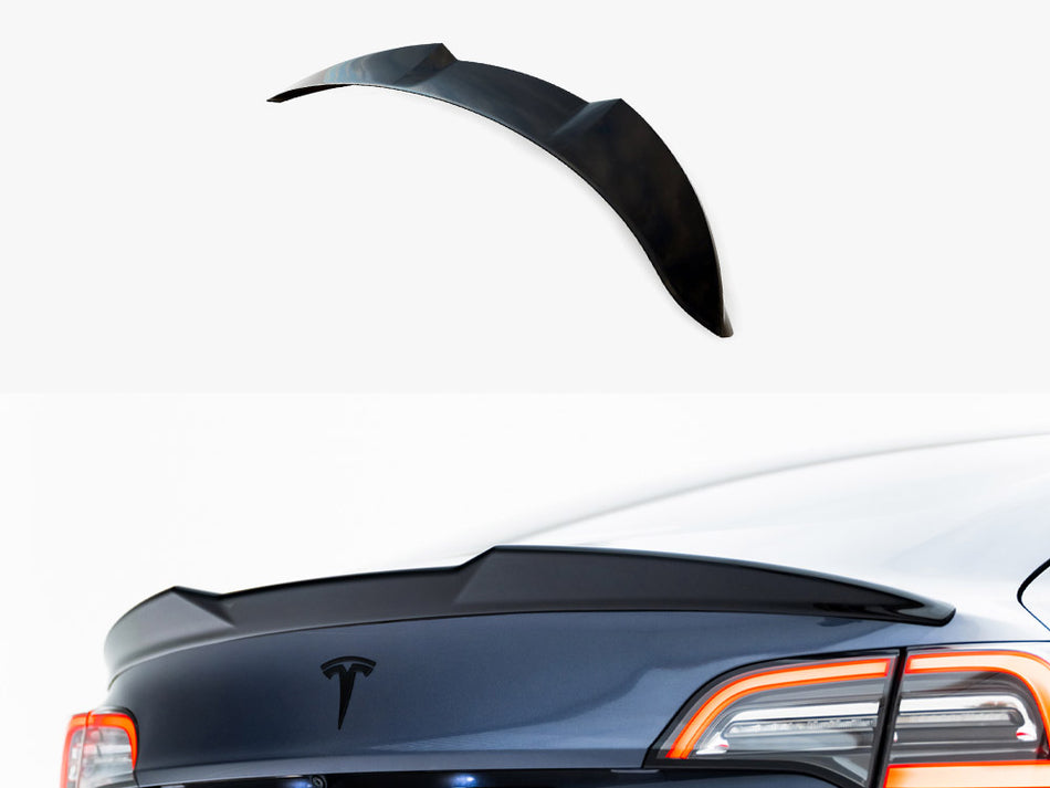 Maxton Design Spoiler CAP 3D Tesla Model 3 - TE-MODEL3-1F-CAP3D1G - Image 1