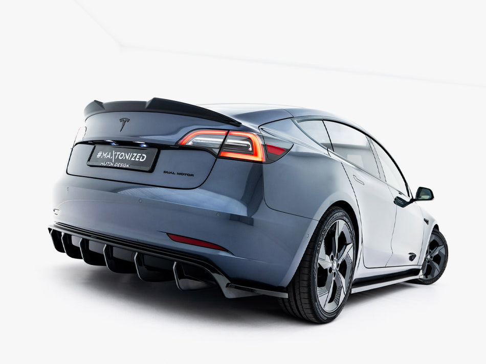 Maxton Design Spoiler CAP 3D Tesla Model 3 - TE-MODEL3-1F-CAP3D1G - Image 2