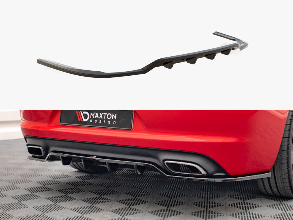 Maxton Design Rear Splitter (Vertical Bars) Dodge Charger RT Mk7 Facelift - DO-CH-2-RT-RD1G+RD2G - Image 1