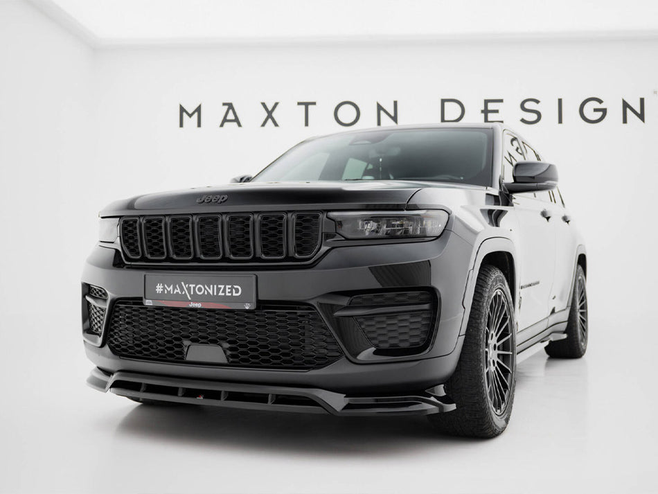 Maxton Design Front Splitter Jeep Grand Cherokee Trailhawk Mk5 - JE-GC-5-TH-FD1G+FD1RG - Image 2