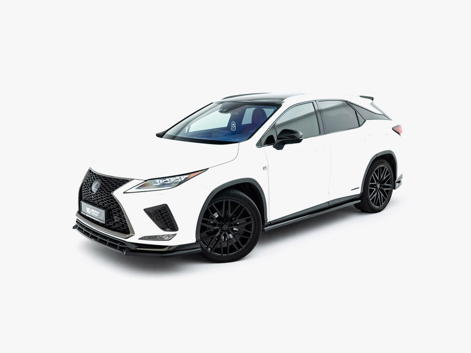 Maxton Design Side Skirts Diffusers Lexus RX F-Sport Mk4 Facelift (version without OEM step rails) - LE-RX-4F-SD2G - Image 2