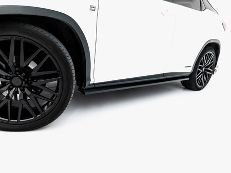 Side Skirts Diffusers Lexus RX F-Sport Mk4 Facelift (version without OEM step rails)