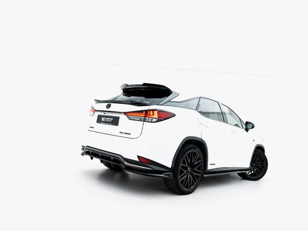 Maxton Design Upper Spoiler CAP 3D Lexus RX F-Sport Mk4 Facelift - LE-RX-4F-CAP1G - Image 2