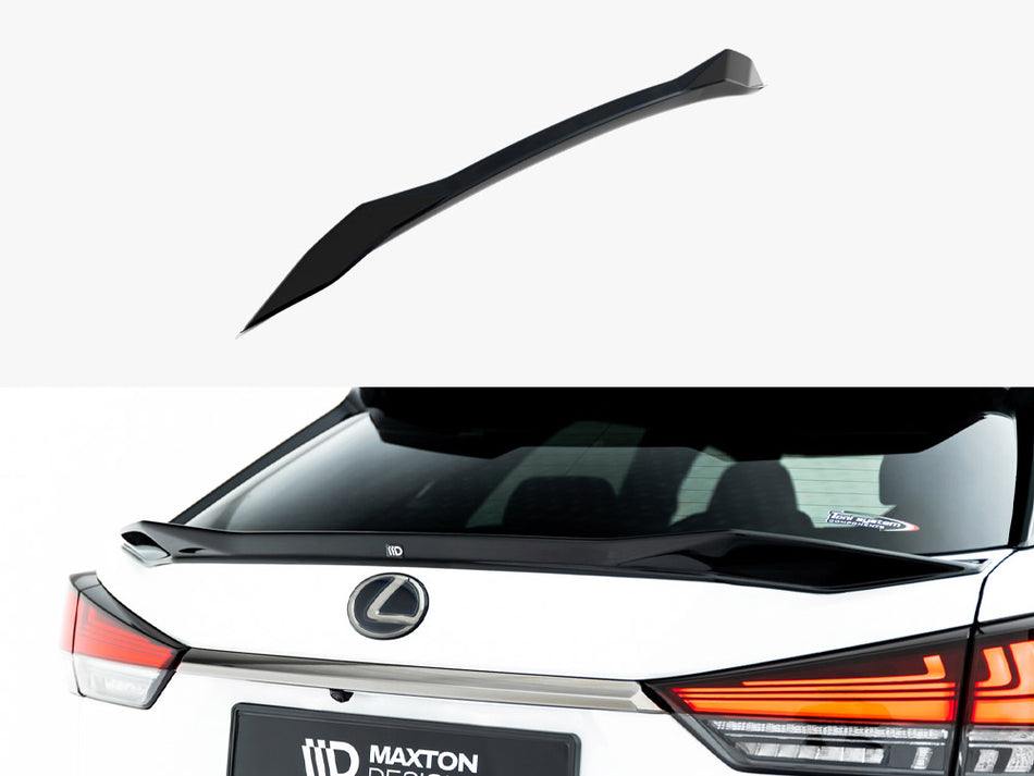 Maxton Design Lower Spoiler CAP 3D Lexus RX F-Sport Mk4 Facelift - LE-RX-4F-CAP2G - Image 1