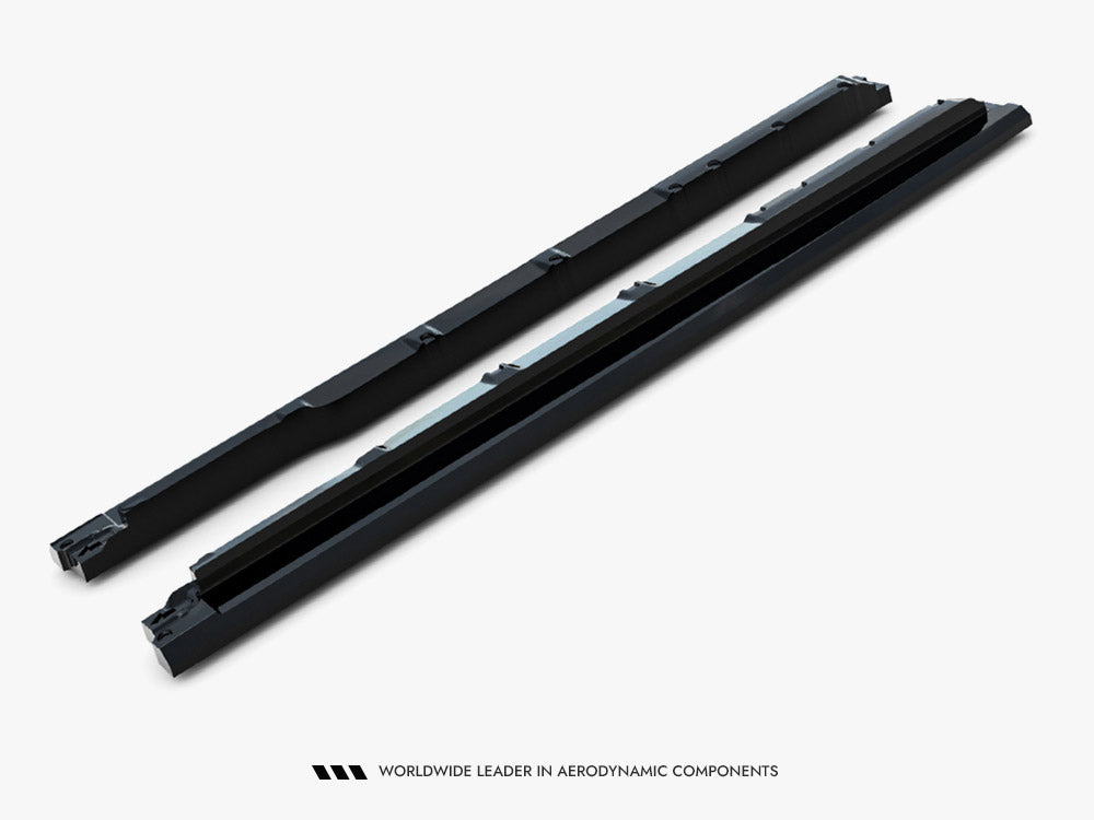 Side Skirts Diffusers V.2 Lexus RX Mk4 Facelift (version without OEM step rails)