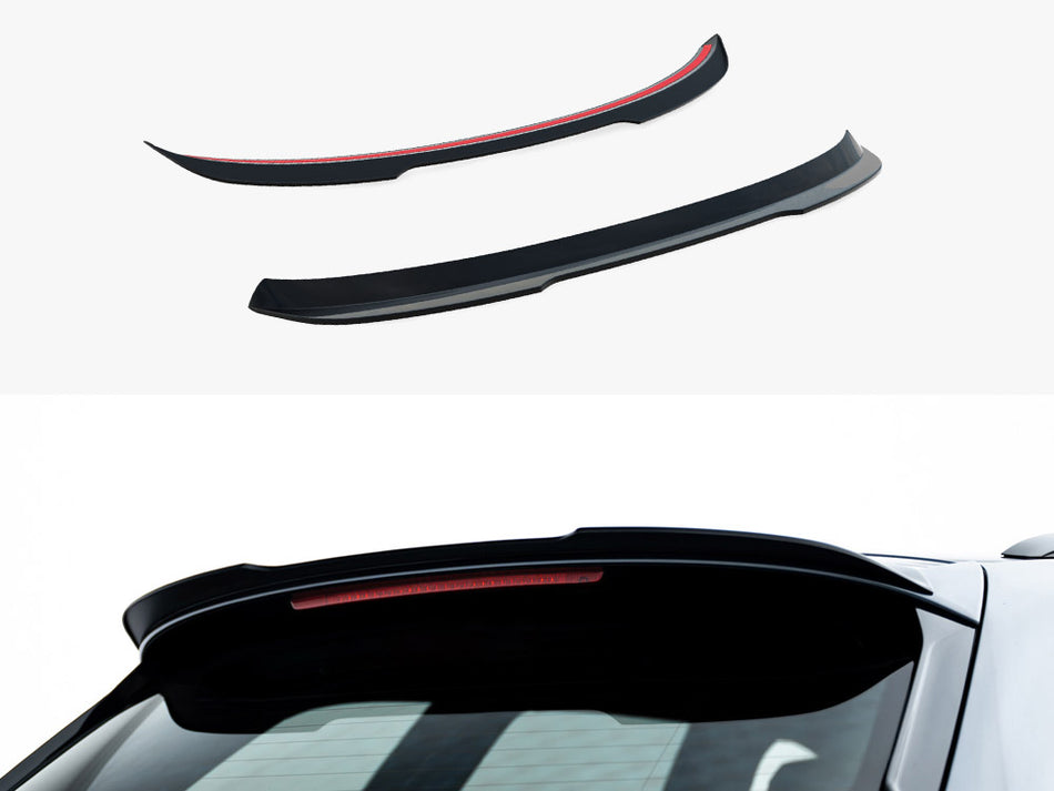 Maxton Design Spoiler CAP V.1 Seat Leon Cupra ST Mk3 / Mk3 Facelift - SE-LE-3F-CU-ST-CAP1G - Image 1
