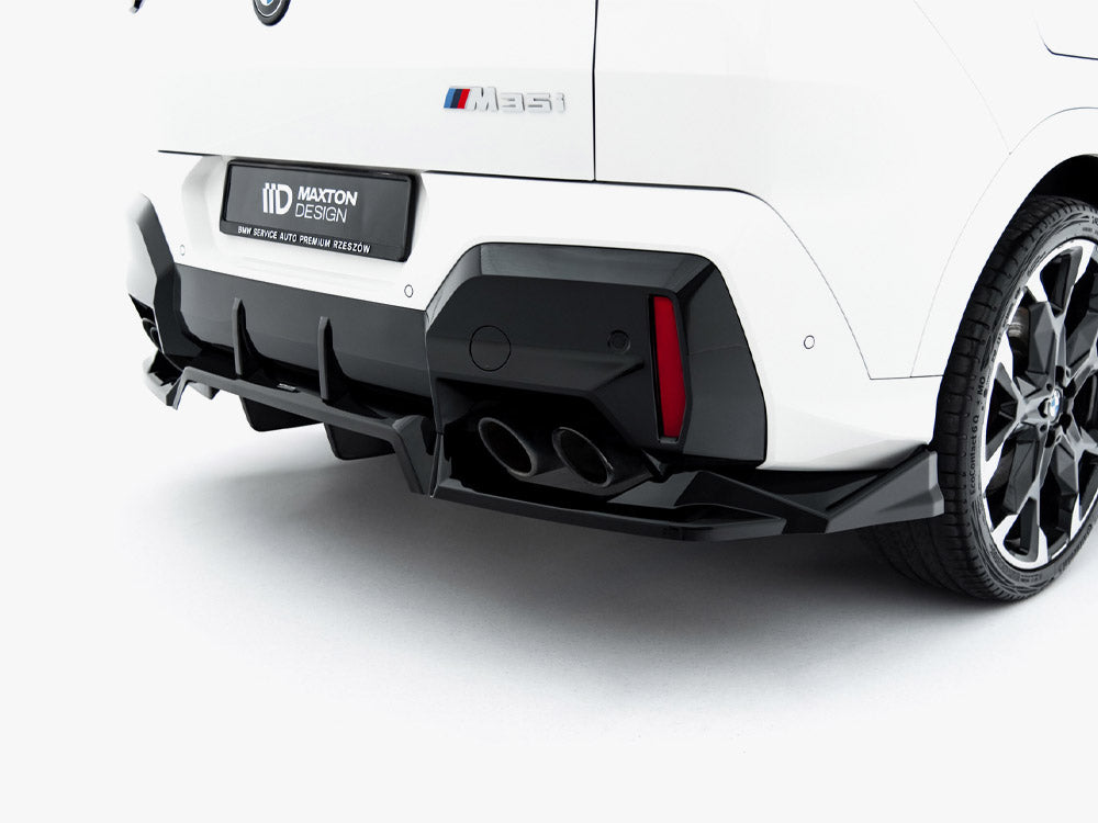 Maxton Design Rear Splitter (Vertical Bars) BMW X2 M35i U10 - BM-X2-U10-M35-RD1G+RD2G - Image 6