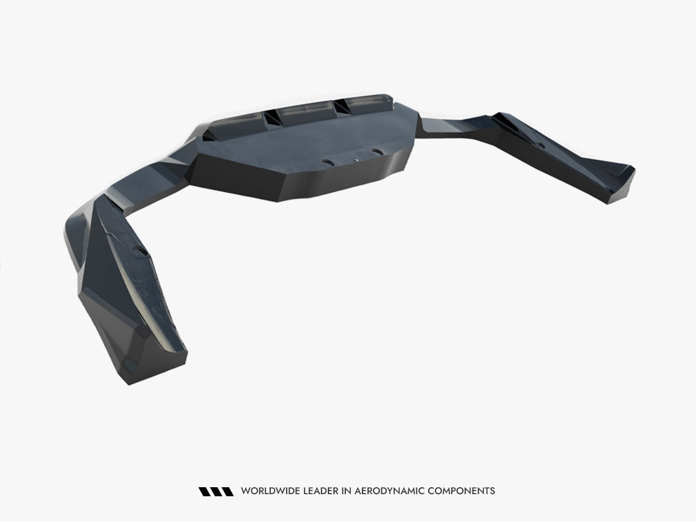 Maxton Design Rear Splitter (Vertical Bars) BMW X2 M35i U10 - BM-X2-U10-M35-RD1G+RD2G - Image 9