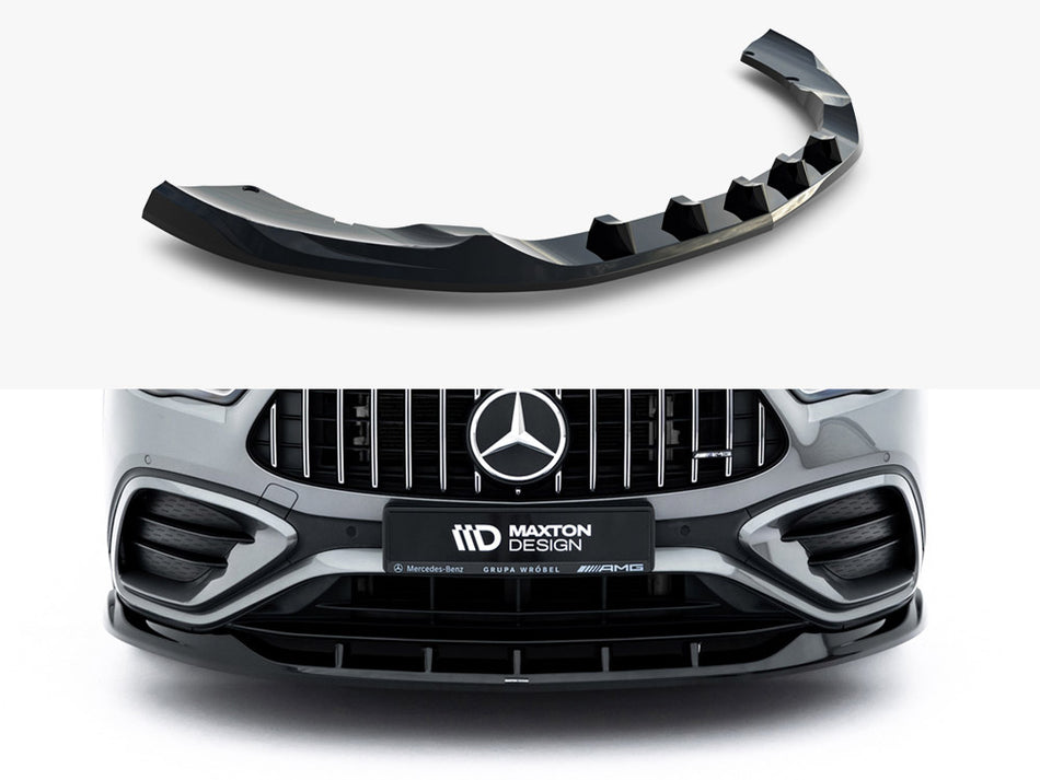 Maxton Design Front Splitter V.2 Mercedes-AMG GLA 35 H247 Facelift - ME-GLA-H247F-35-FD2G - Image 1