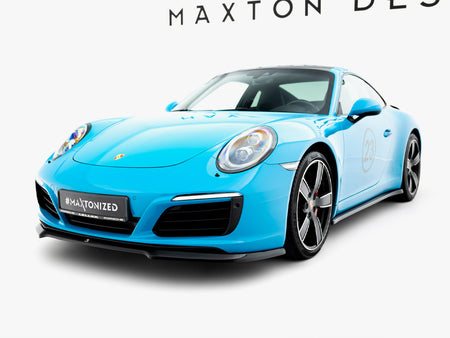 Maxton Design Front Splitter V.1 Porsche 911 Carrera 991 Facelift - PO-911-991-FD1G+FD1RG - Image 2