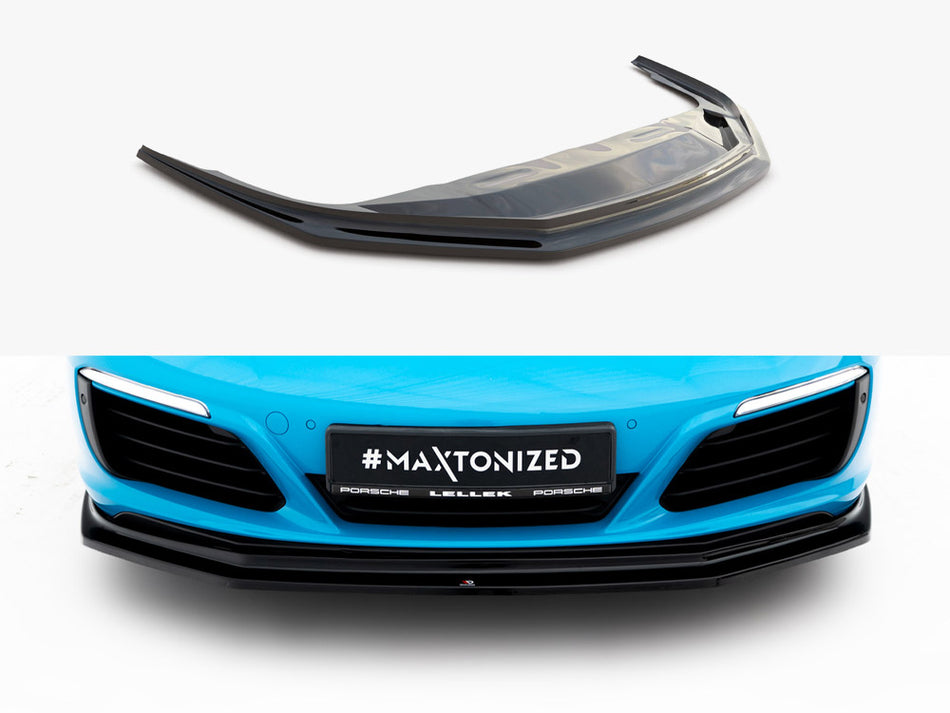 Maxton Design Front Splitter V.2 Porsche 911 Carrera 991 Facelift - PO-911-991-FD2G+FD2RG - Image 1