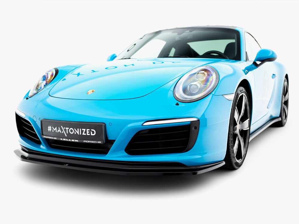 Maxton Design Front Splitter V.2 Porsche 911 Carrera 991 Facelift - PO-911-991-FD2G+FD2RG - Image 3