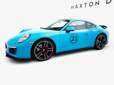 Maxton Design Side Skirt Diffusers Porsche 911 Carrera 991 Facelift - PO-911-991-SD1G - Image 2