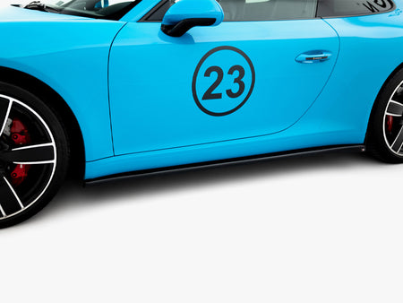 Maxton Design Side Skirt Diffusers Porsche 911 Carrera 991 Facelift - PO-911-991-SD1G - Image 3