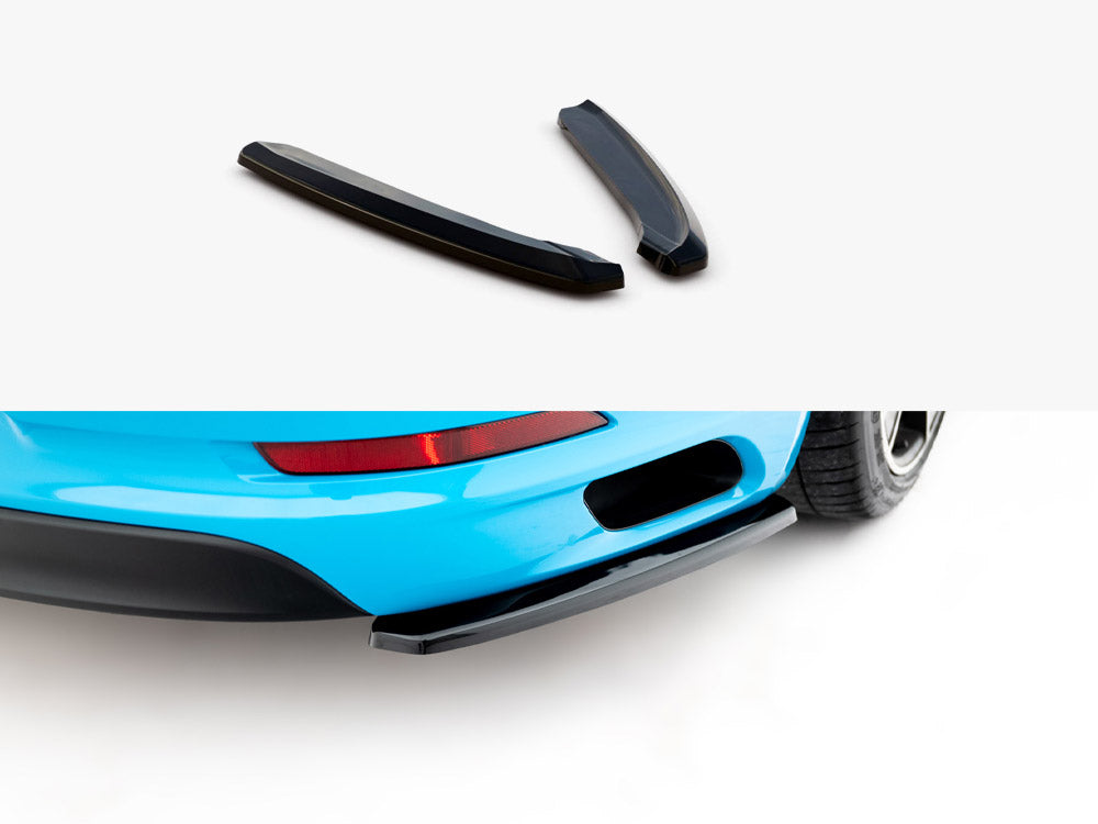Maxton Design Rear Side Splitters Porsche 911 Carrera 991 Facelift - PO-911-991-RSD1G - Image 1