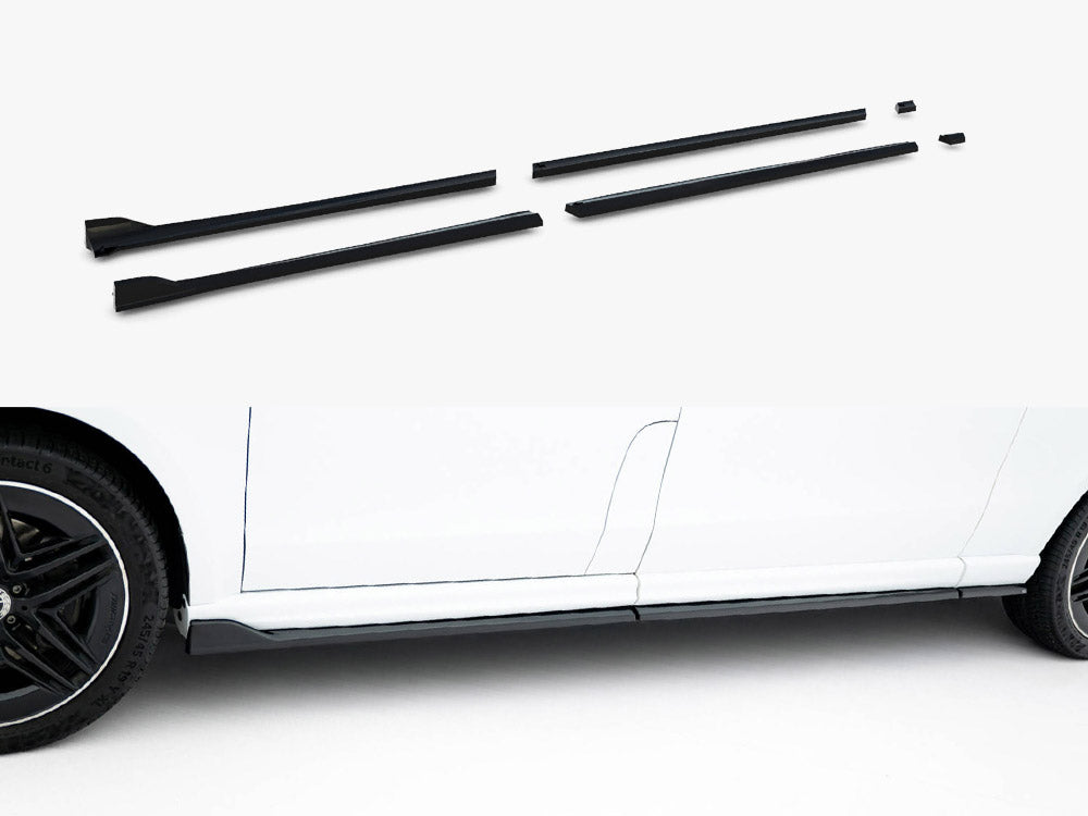 Side Skirt Diffusers V.2 Mercedes V-Class Extra Long AMG-Line W447