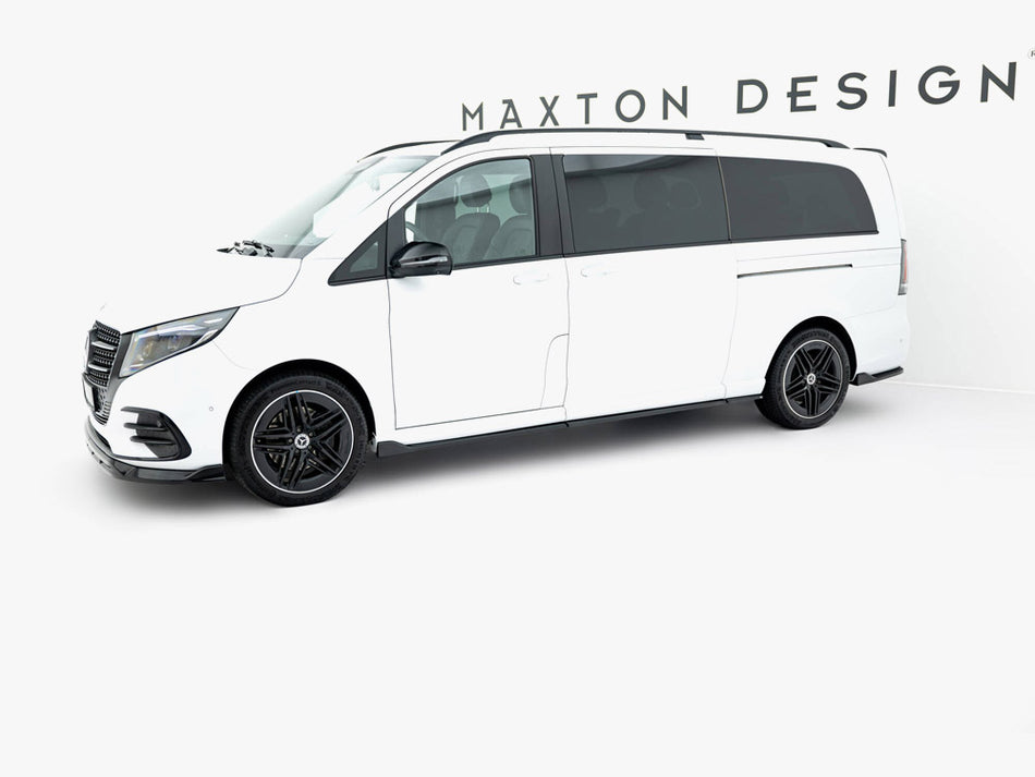 Maxton Design Side Skirt Diffusers V.2 Mercedes V-Class Extra Long AMG-Line W447 - ME-V-447F2-AMGLINE-XL-SD1A+B+CG - Image 2