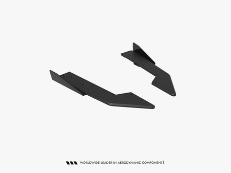 Maxton Design Street Pro Rear Side Splitters + Flaps Ford Mustang GT Mk7 - FOMU7GTCNC-RSD1B+RSF1G - Image 5