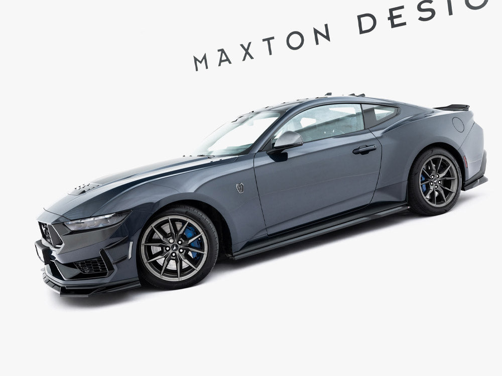 Maxton Design Side Skirt Diffusers Ford Mustang Dark Horse Mk7 - FO-MU-7-GT-SD1G - Image 2