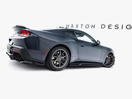 Maxton Design Side Skirt Diffusers Ford Mustang Dark Horse Mk7 - FO-MU-7-GT-SD1G - Image 3
