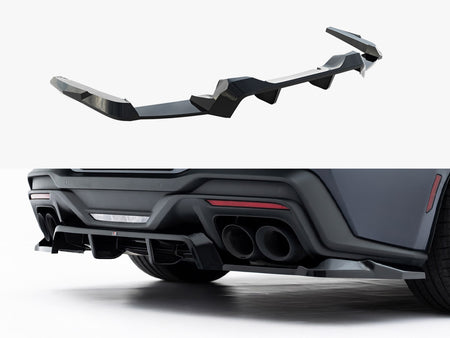 Maxton Design Rear Splitter (Vertical Bars) Ford Mustang Dark Horse Mk7 - FO-MU-7-DH-RD1G+RD2G - Image 1