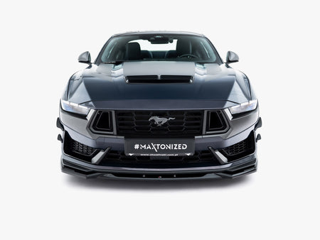 Maxton Design Front Splitter V.2 Ford Mustang Dark Horse Mk7 - FO-MU-7-DH-FD2G - Image 4
