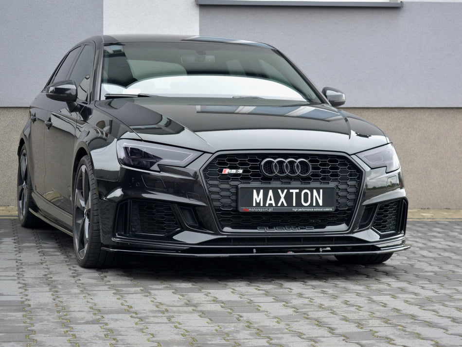 Maxton Design Front Splitter V.1 Audi RS3 Sportback 8V Facelift - AU-RS3-8VF-FD1G - Image 2