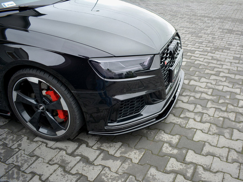 Maxton Design Front Splitter V.1 Audi RS3 Sportback 8V Facelift - AU-RS3-8VF-FD1G - Image 4