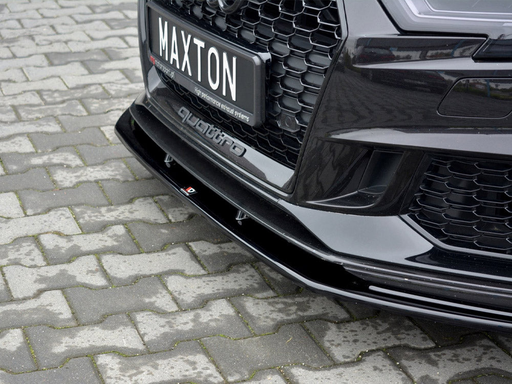 Maxton Design Front Splitter V.1 Audi RS3 Sportback 8V Facelift - AU-RS3-8VF-FD1G - Image 5
