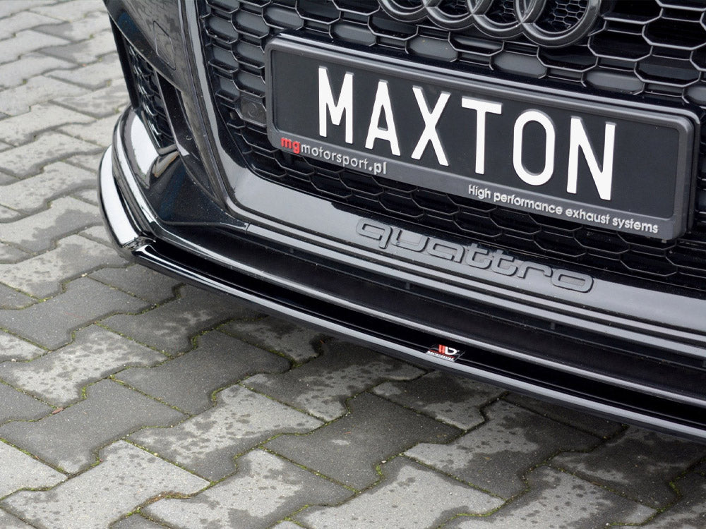 Maxton Design Front Splitter V.2 Audi RS3 Sportback 8V Facelift - AU-RS3-8VF-FD2G - Image 5