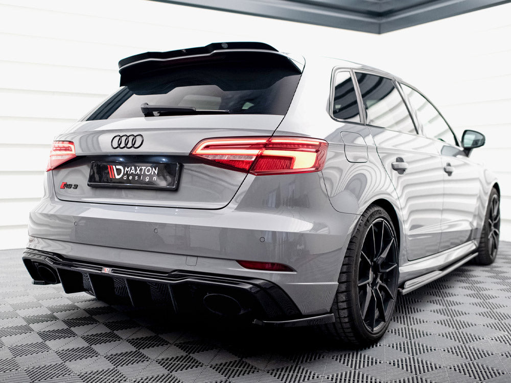 Maxton Design Spoiler CAP V.1 Audi RS3 Sportback 8V / 8V Facelift - AU-RS3-8V-CAP1G - Image 2