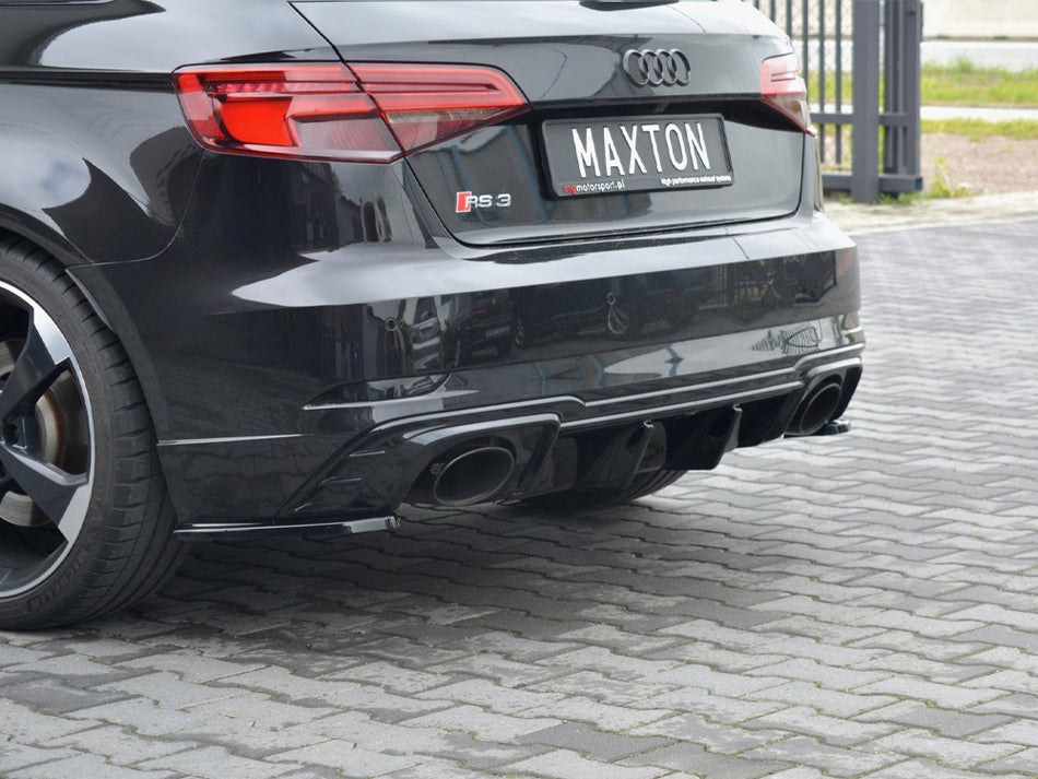 Maxton Design Rear Side Splitters Audi RS3 Sportback 8V Facelift - AU-RS3-8VF-RSD1G - Image 2