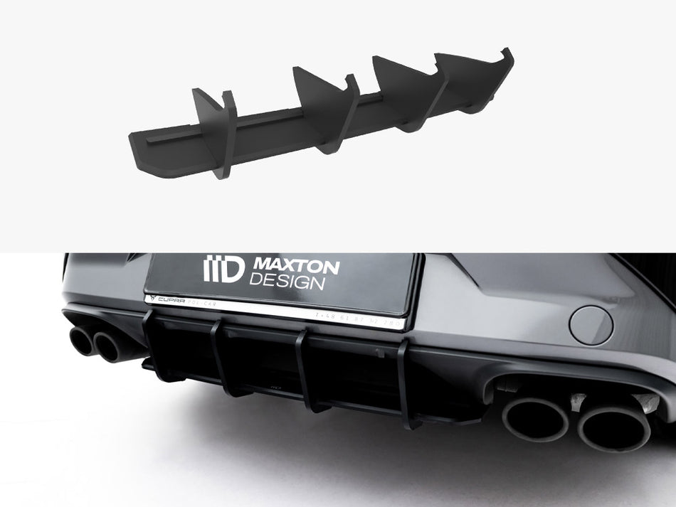 Maxton Design Street PRO Rear Diffuser Cupra Leon ST Mk1 Facelift - CULE1STCNC-RS1B - Image 1