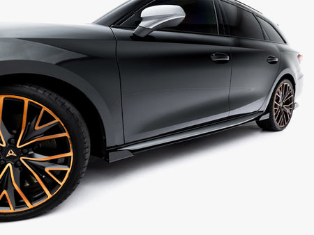 Maxton Design Side Flaps Cupra Leon ST / Hatchback Aero Mk1 / Mk1 Facelift - CULE1FAEROCNC-SF1G - Image 3