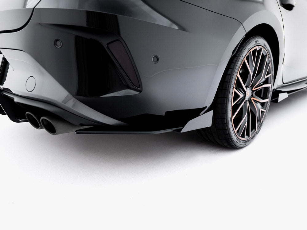 Maxton Design Street PRO Rear Side Splitters + Flaps Cupra Leon ST Mk1 Facelift - CULE1FSTCNC-RSD1B+RSF1G - Image 3