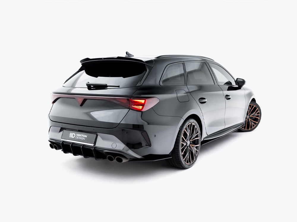 Maxton Design Street PRO Rear Side Splitters Cupra Leon ST Mk1 Facelift - CULE1FSTCNC-RSD1B - Image 3