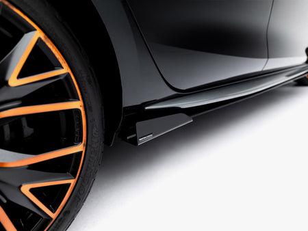 Maxton Design Street PRO Side Skirt Diffusers + Flaps Cupra Leon ST / Hatchback Aero Mk1 / Mk1 Facelift - CULE1FAEROCNC-SD1B+SF1G - Image 6