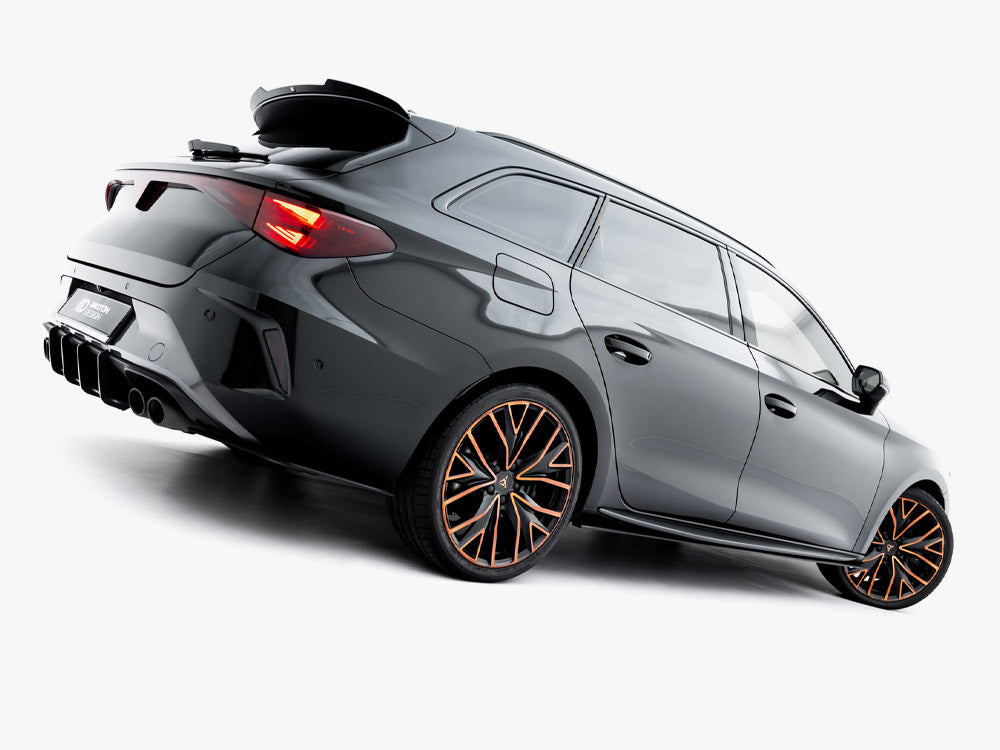 Maxton Design Street PRO Side Skirt Diffusers Cupra Leon ST / Hatchback Aero Mk1 / Mk1 Facelift - CULE1FAEROCNC-SD1B - Image 3