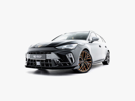 Maxton Design Street PRO Front Splitter + Flaps Cupra Leon ST / Hatchback Mk1 Facelift - CULE1FCNC-FD1B+FSF1G - Image 2