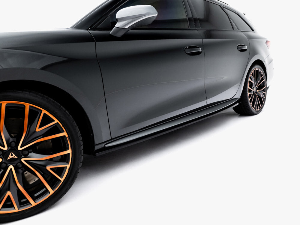 Maxton Design Side Skirt Diffusers V.1 Cupra Leon ST / Hatchback Aero Mk1 Facelift - CU-LE-1-AERO-SD1G - Image 4