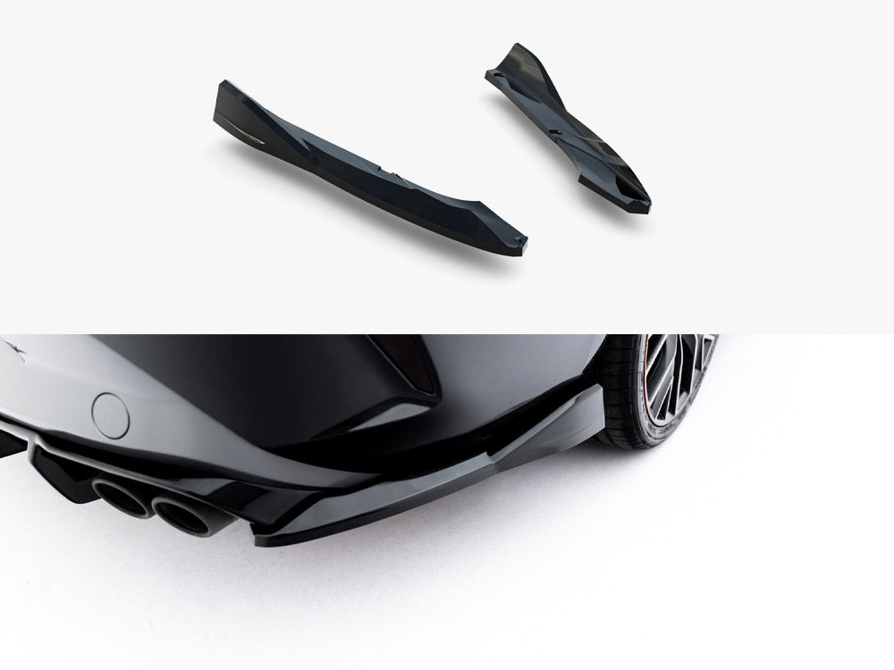 Maxton Design Rear Side Splitters V.6 Cupra Leon ST Mk1 Facelift - CU-LE-1F-ST-RSD4G - Image 1