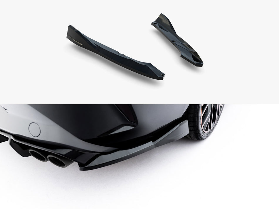 Maxton Design Rear Side Splitters V.6 Cupra Leon ST Mk1 Facelift - CU-LE-1F-ST-RSD4G - Image 1