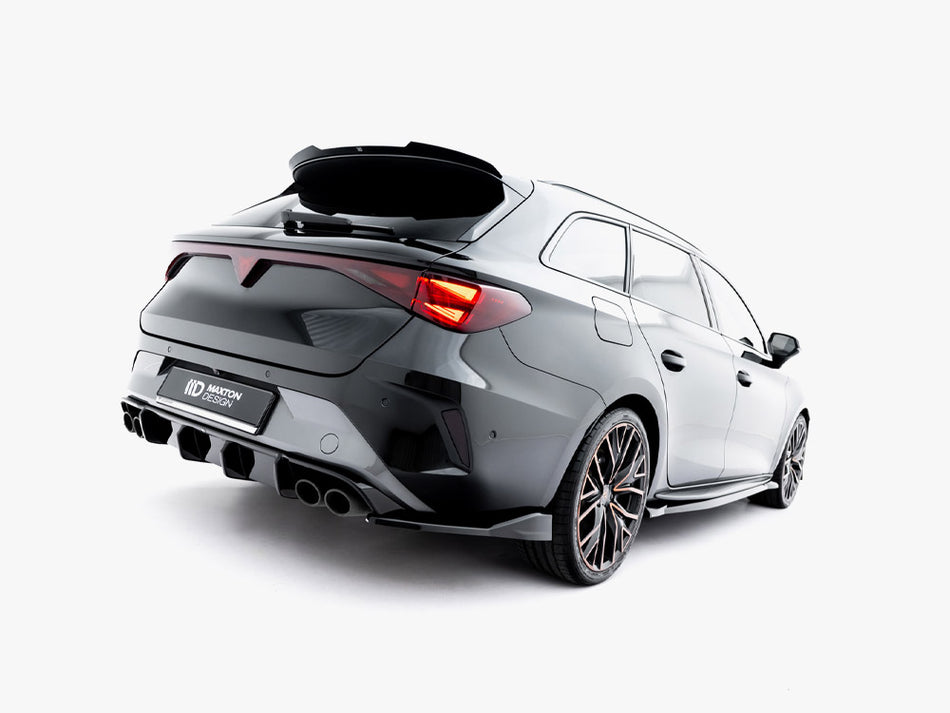 Maxton Design Rear Side Splitters V.6 Cupra Leon ST Mk1 Facelift - CU-LE-1F-ST-RSD4G - Image 2