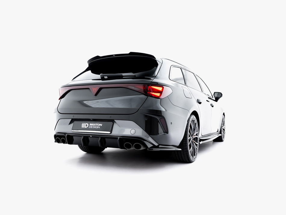 Maxton Design Rear Side Splitters V.5 Cupra Leon ST Mk1 Facelift - CU-LE-1F-ST-RSD3G - Image 2