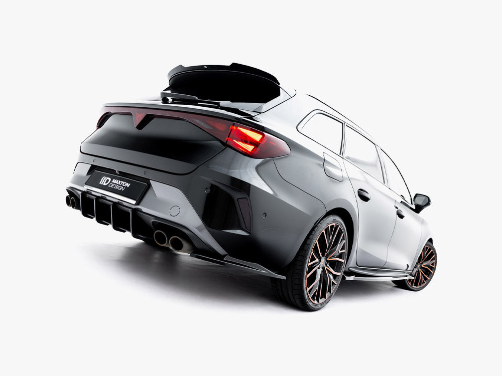 Maxton Design Rear Side Splitters V.4 Cupra Leon ST Mk1 Facelift - CU-LE-1F-ST-RSD2G - Image 3