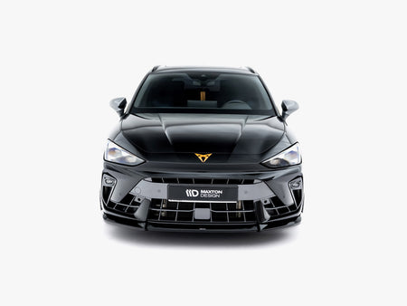 Maxton Design Front Splitter V.2 Cupra Leon ST / Hatchback Mk1 Facelift - CU-LE-1F-ST-FD2G - Image 5