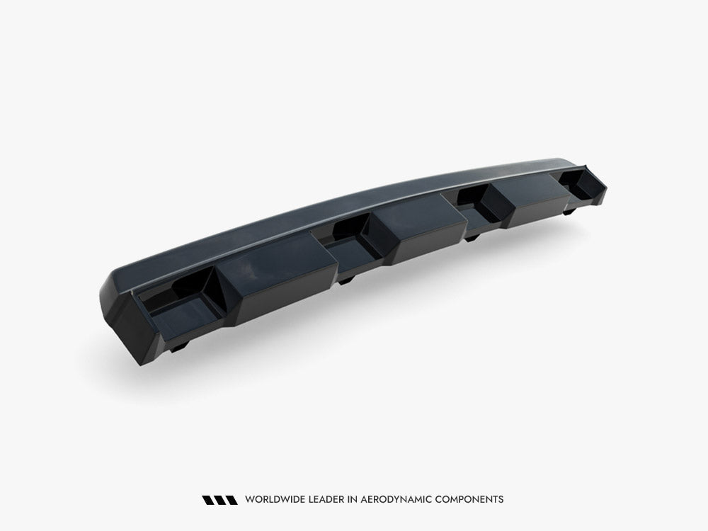 Maxton Design Rear Splitter (Vertical Bars) Mercedes W176 AMG-Line Pre-Facelift - ME-A-176-AMGLINE-RD1+RD2G - Image 7
