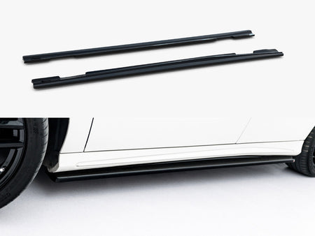 Maxton Design Side Skirt Diffusers Mercedes W176 AMG-Line Pre-Facelift - ME-A-176-AMGLINE-SD1G - Image 1